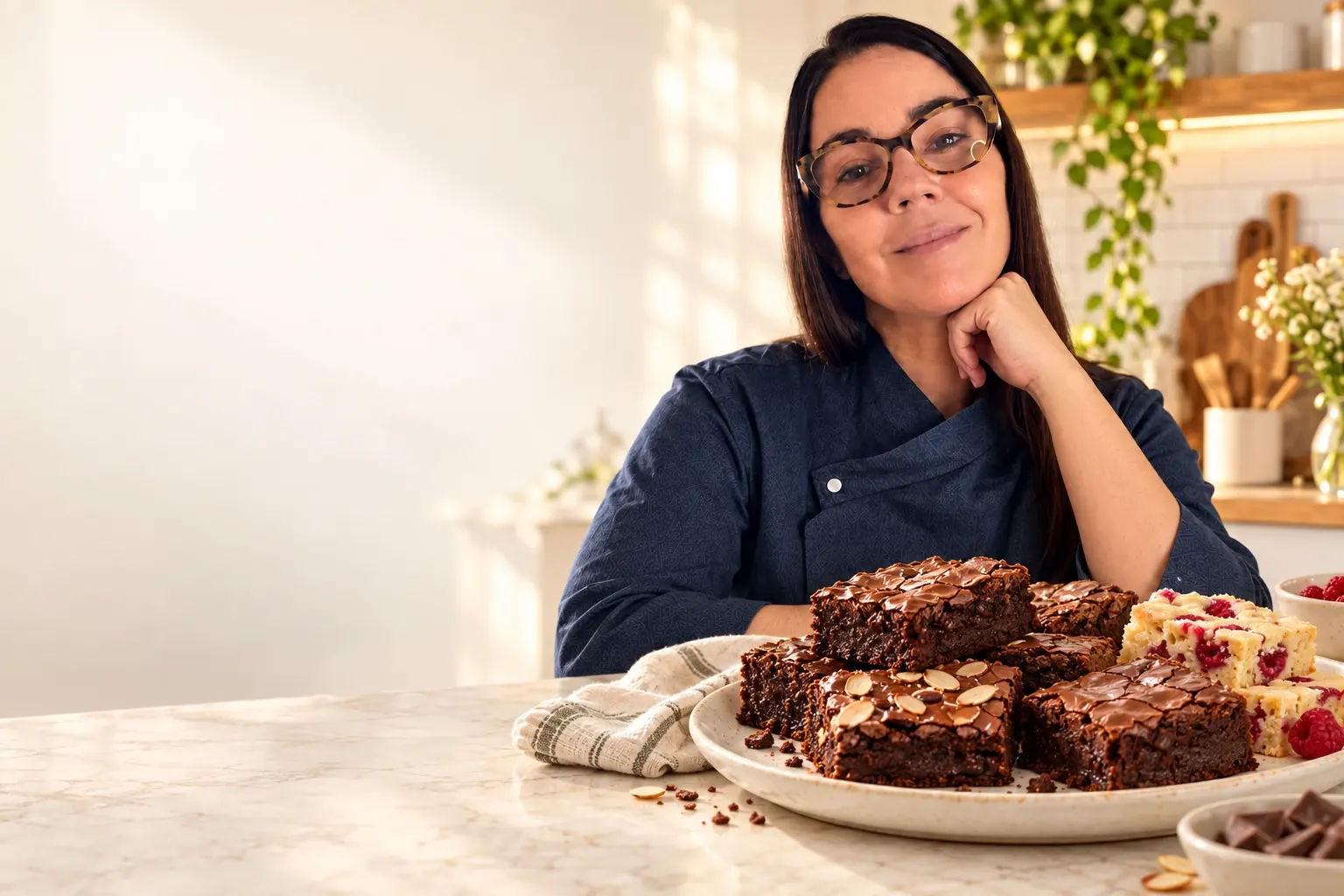 Imagem do projeto de brownies da Chef Cris